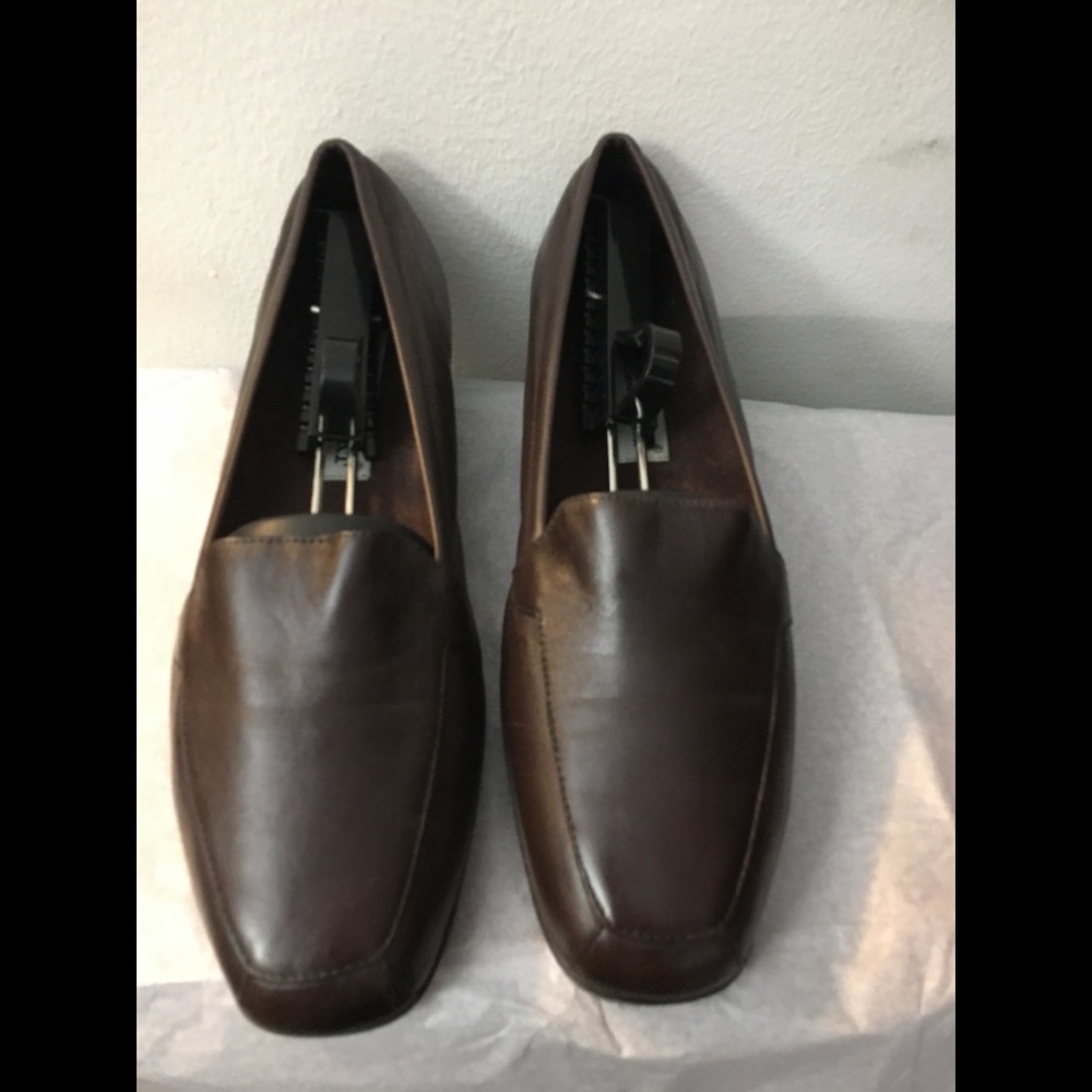 Brown Leather Loafers